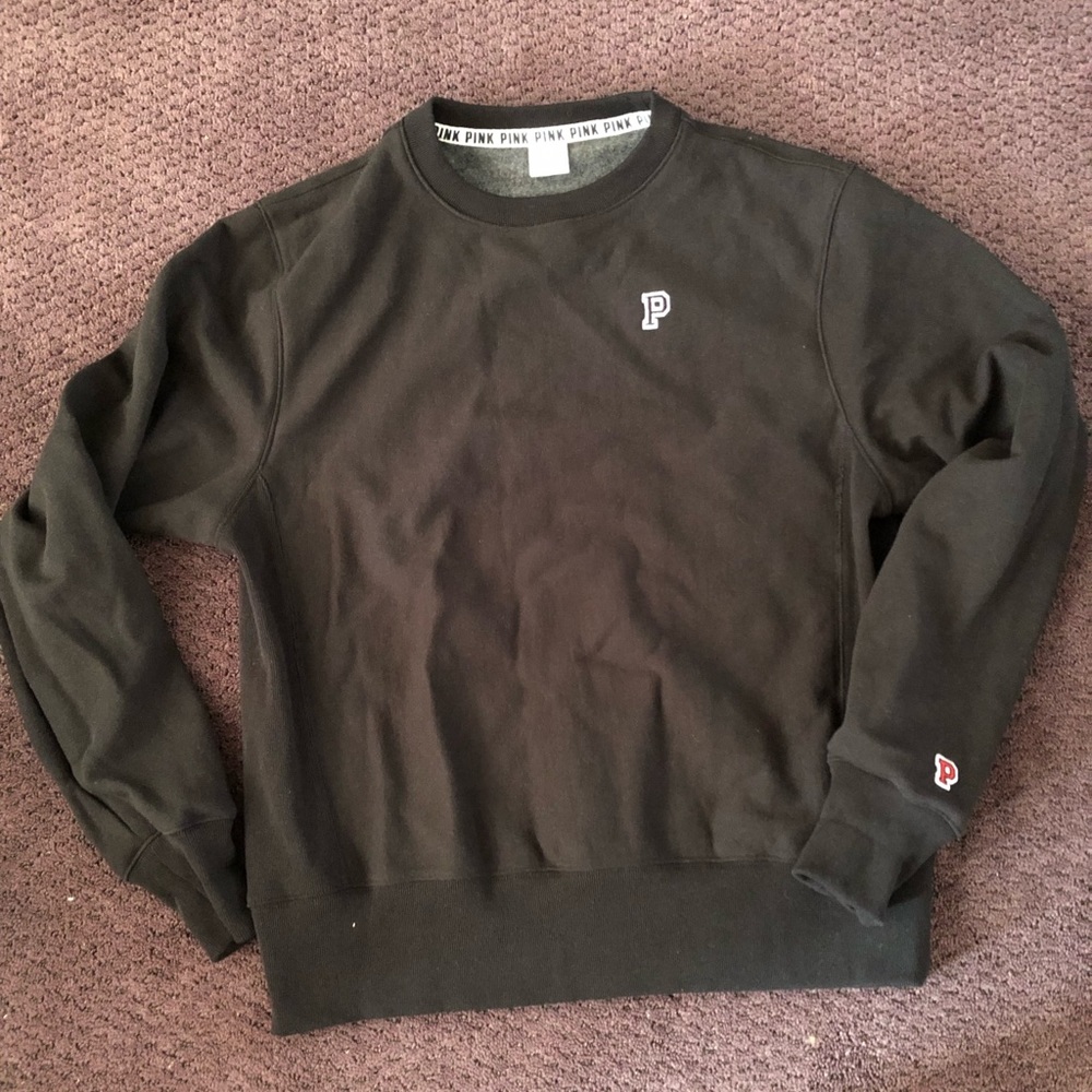Women’s Victoria’s Secret pink sweatshirt black